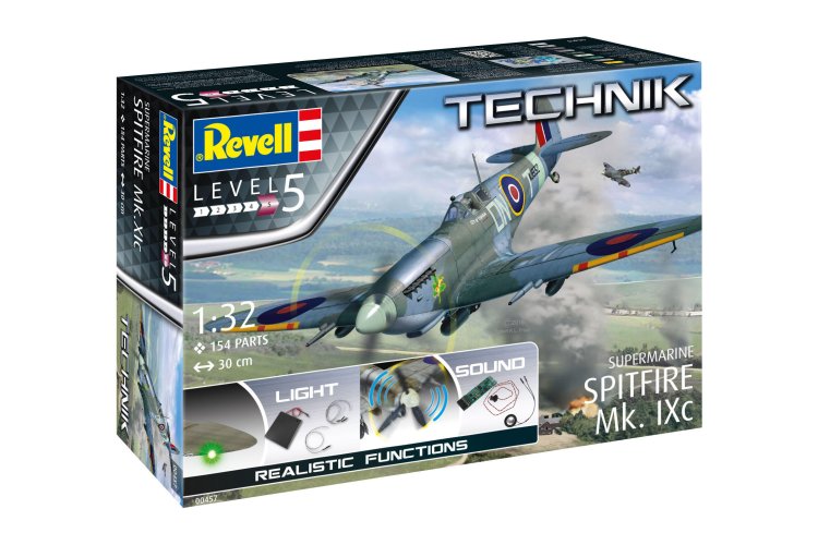 1:32 Revell 00457 Supermarine Spitfire Mk.IXc - Technik - Rev00457 1 - REV00457