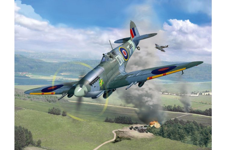 1:32 Revell 00457 Supermarine Spitfire Mk.IXc - Technik - Rev00457 6 - REV00457
