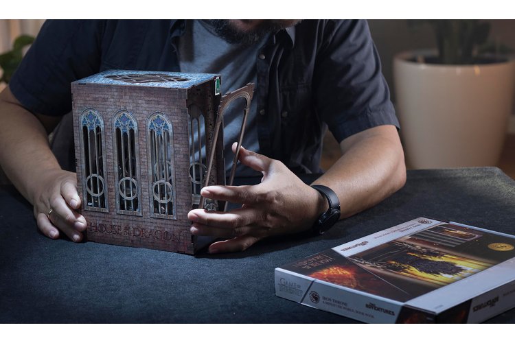 Revell 00531 Tiny Adventures - Game of Thrones - House of the Dragon "Iron Throne" - 18x11x23cm - Rev00531 23 - REV00531