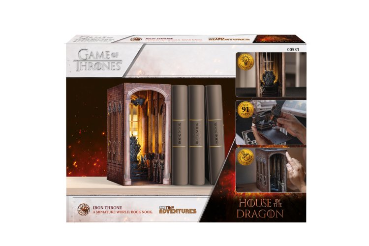 Revell 00531 Tiny Adventures - Game of Thrones - House of the Dragon "Iron Throne" - 18x11x23cm - Rev00531 31 - REV00531
