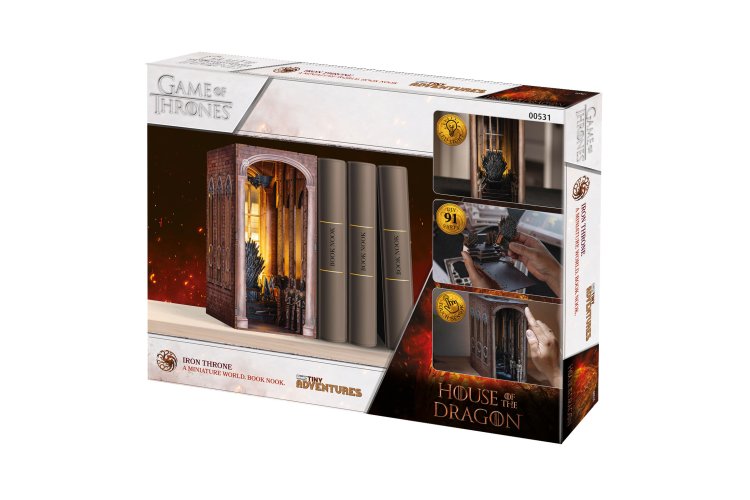 Revell 00531 Tiny Adventures - Game of Thrones - House of the Dragon "Iron Throne" - 18x11x23cm - Rev00531 32 - REV00531