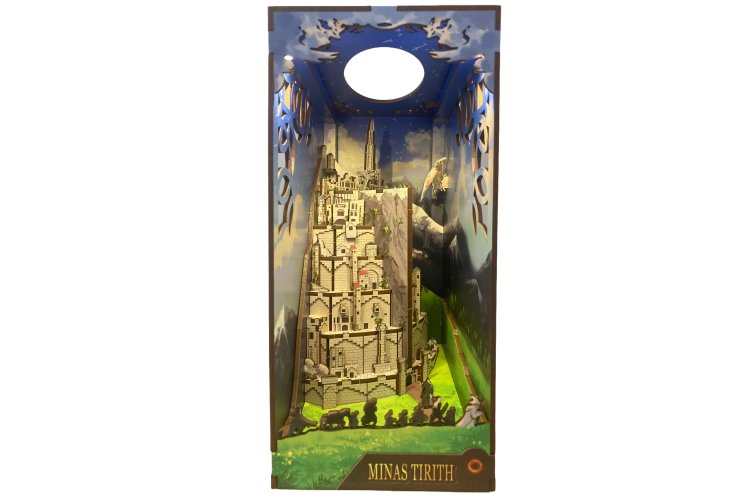 Revell 00536 Tiny Adventures - Lord of the Rings - Minas Tirith - Boekhoekje met LED Verlichting - 18x11x23cm - Rev00536 2 - REV00536