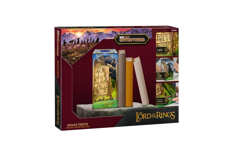 Revell 00536 Tiny Adventures - Lord of the Rings - Minas Tirith - Boekhoekje met LED Verlichting - 18x11x23cm - Rev00536 7 - REV00536
