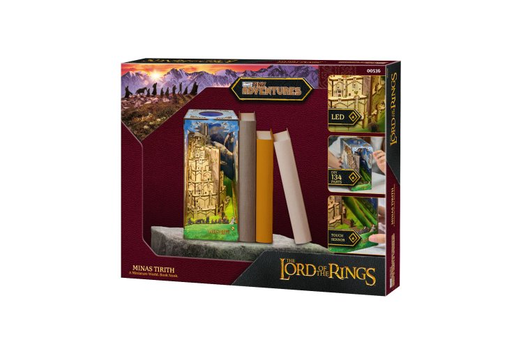 Revell 00536 Tiny Adventures - Lord of the Rings - Minas Tirith - Boekhoekje met LED Verlichting - 18x11x23cm - Rev00536 9 - REV00536