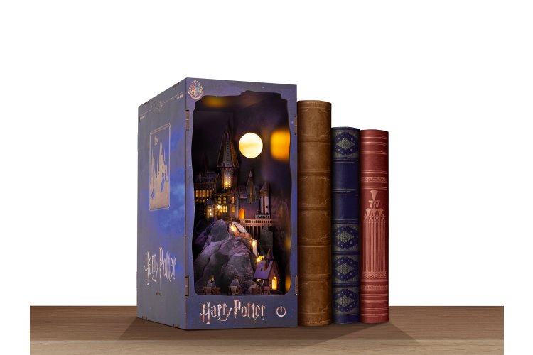 Revell 00544 Tiny Adventures - Harry Potter - Hogwarts Castle - Boekhoekje met LED-verlichting - 18 x 11 x 23 cm - Rev00544 4 - REV00544