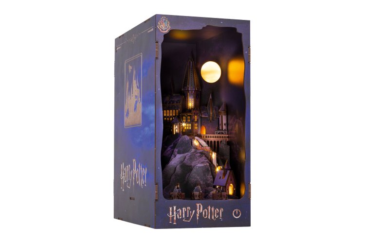 Revell 00544 Tiny Adventures - Harry Potter - Hogwarts Castle - Boekhoekje met LED-verlichting - 18 x 11 x 23 cm - Rev00544 5 - REV00544