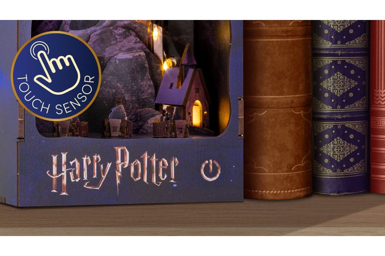 Revell 00544 Tiny Adventures - Harry Potter - Hogwarts Castle - Boekhoekje met LED-verlichting - 18 x 11 x 23 cm - Rev00544 9 - REV00544