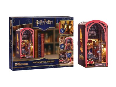 Revell 00545 Tiny Adventures - Harry Potter - Hogwarts Express - Boekhoekje met LED Verlichting - 18x11x23cm - Rev00545 1 - REV00545