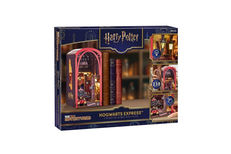 Revell 00545 Tiny Adventures - Harry Potter - Hogwarts Express - Boekhoekje met LED Verlichting - 18x11x23cm - Rev00545 10 - REV00545