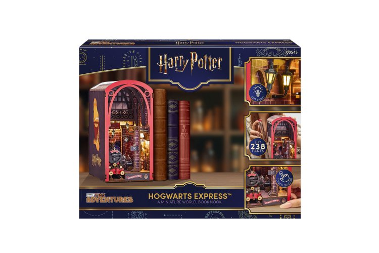 Revell 00545 Tiny Adventures - Harry Potter - Hogwarts Express - Boekhoekje met LED Verlichting - 18x11x23cm - Rev00545 11 - REV00545