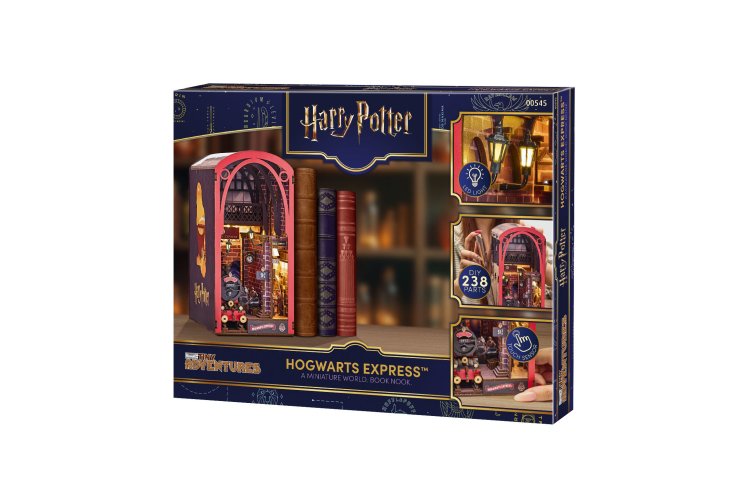 Revell 00545 Tiny Adventures - Harry Potter - Hogwarts Express - Boekhoekje met LED Verlichting - 18x11x23cm - Rev00545 12 - REV00545