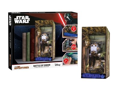 Revell 00546 Tiny Adventures - Star Wars - Battle of Endor - Boekhoekje met LED Verlichting - 18x11x23 cm - Rev00546 1 - REV00546