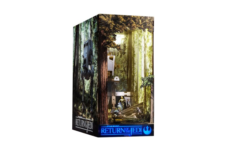 Revell 00546 Tiny Adventures - Star Wars - Battle of Endor - Book Nook with LED Lighting - 18x11x23cm - Rev00546 2 - REV00546