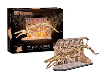Revell 00620 Tiny Adventures &ndash; Natural Museum - Blue Whale with LED &ndash; Functional Model - Rev00620 1 - REV00620