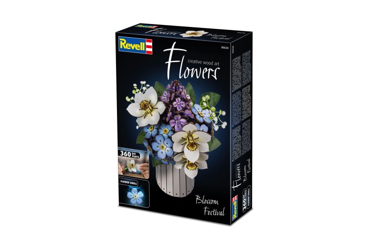 Revell 00630 Flowers - Bloemenfestival - Houten Bloemen met Vaas - Rev00630 13 - REV00630