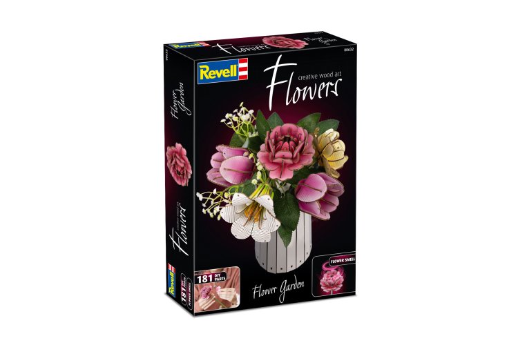 Revell 00632 Flowers - Bloementuin - Houten Bloemen met Vaas - Rev00632 11 - REV00632