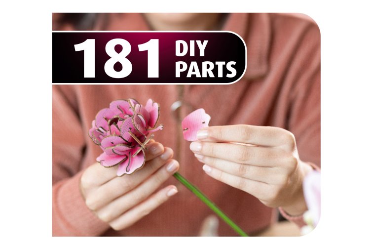 Revell 00632 Flowers - Bloementuin - Houten Bloemen met Vaas - Rev00632 4 - REV00632