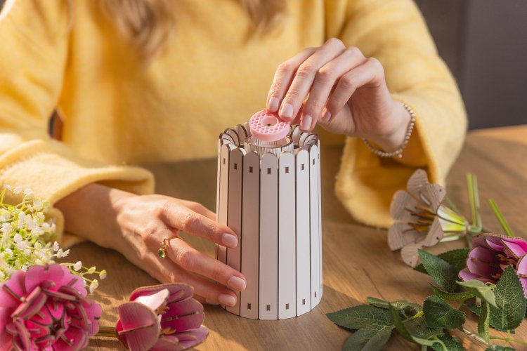 Revell 00632 Flowers - Bloementuin - Houten Bloemen met Vaas - Rev00632 7 - REV00632