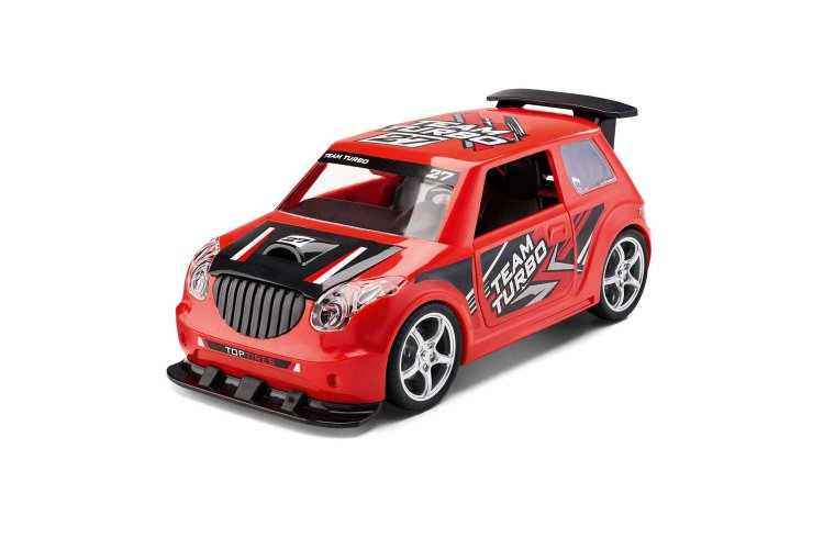 1:20 Revell 00910 Rallye Car with pullback motor - Red - First Construction - Rev00910 rallye car with pullback motor red 02 - REV00910