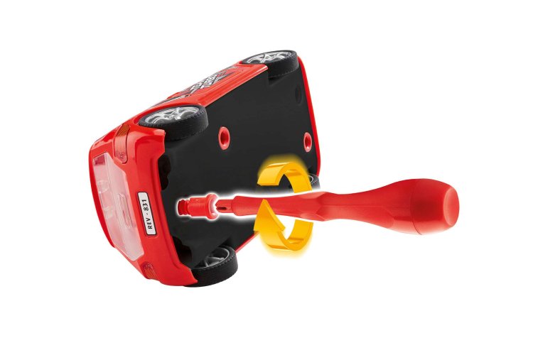 1:20 Revell 00910 Rallye Car with pullback motor - Red - First Construction - Rev00910 rallye car with pullback motor red 03 - REV00910