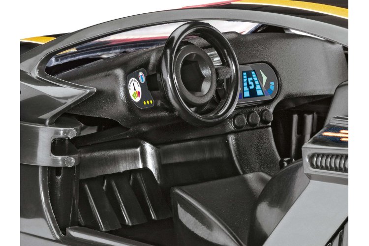 1:20 Revell 00923 Racing Car - Black - First Construction - Rev00923 racing car black 05 - REV00923