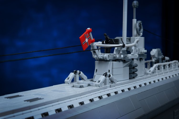 1:56 Revell 00960 Brick System &ndash; Submarine &ldquo;Das Boot&rdquo; with Full Interior and Movie Poster &ndash; Submarine - Rev00960 19 - REV00960