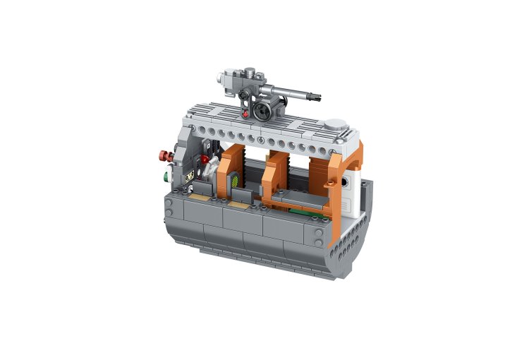 1:56 Revell 00960 Brick System - Onderzee&euml;r "Das Boot" met Volledig Interieur en Filmposter - Onderzeeboot - Rev00960 4 - REV00960