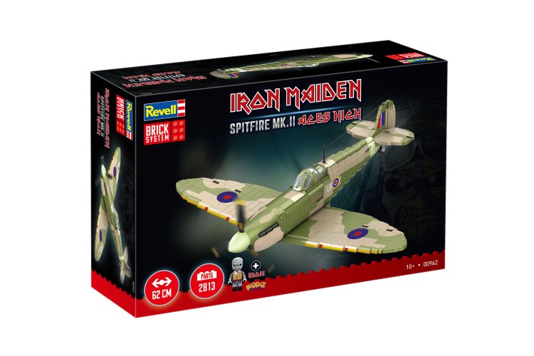 1:18 Revell 00962 Brick System - Iron Maiden - Supermarine Spitfire Mk.II Aces High met Uitgewerkt Cockpit - Rev00962 2 - REV00962