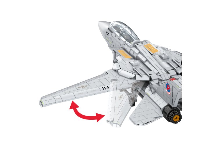 1:18 Revell 00963 Brick System - Top Gun - Maverick's F-14A Tomcat with Detailed Cockpit - Rev00963 9 - REV00963