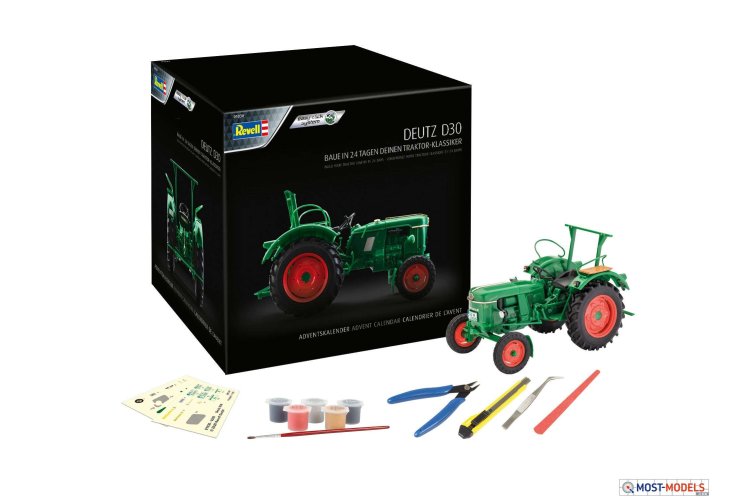 1:24 Revell 01030 Deutz D30 Tractor - Advent Calender