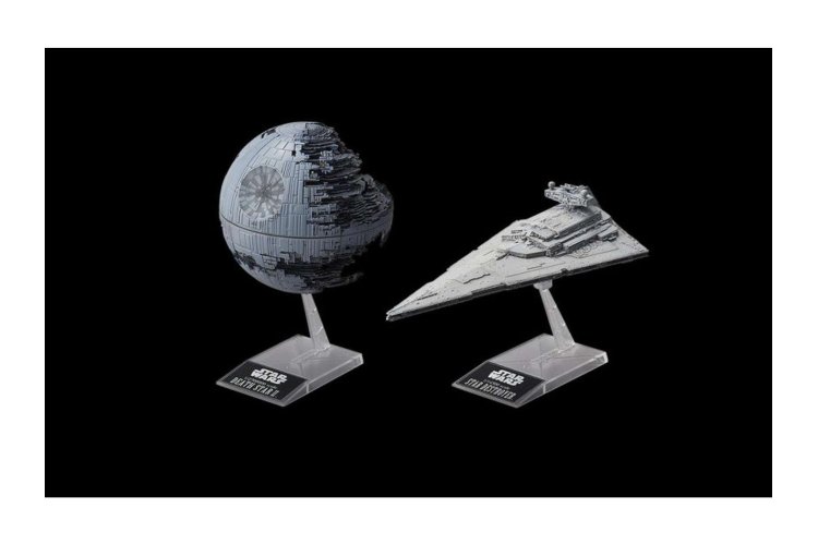 Revell 01207 Bandai Death Star II + Imperial Star Destroyer - Star Wars - Rev01207 bandai death star ii imperial star destroyer bandai modelbouwpakket star wars 01207 death star ii u imperial star destroyer 03 - REV01207