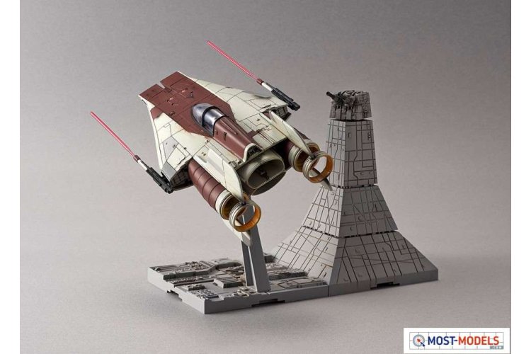 1:72 Revell Bandai 01210 Star Wars A-wing Starfighter - Rev01210 bandai a wing starfighter 018 - REV01210