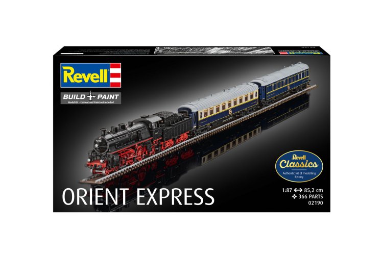 1:87 Revell 02190 Orient Express - Locomotief, Tender, CIWL Pullmann & Restauratiewagon - Trein - Rev02190 12 - REV02190