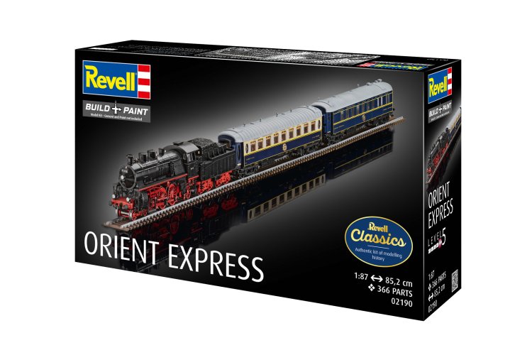 1:87 Revell 02190 Orient Express - Locomotief, Tender, CIWL Pullmann & Restauratiewagon - Trein - Rev02190 13 - REV02190