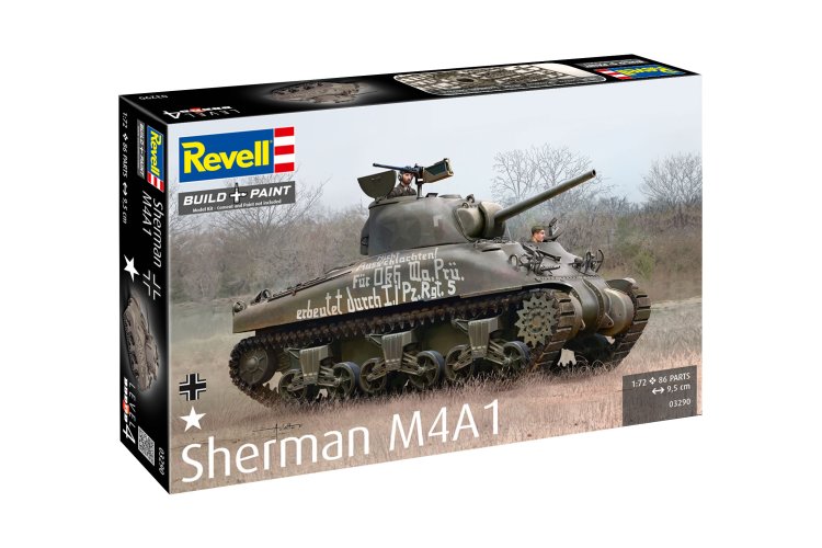 1:72 Revell 03290 Sherman M4A1 Tank - Rev03290 11 - REV03290