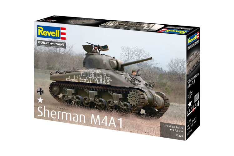 1:72 Revell 03290 Sherman M4A1 Tank - Rev03290 13 - REV03290