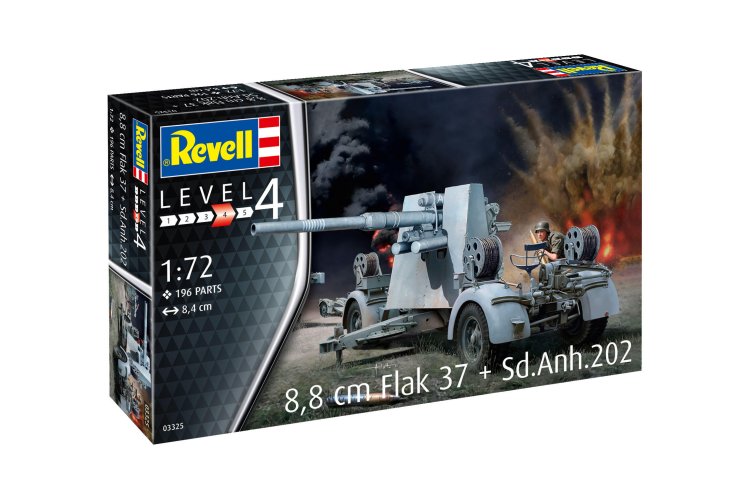 1:72 Revell 03325 8,8 cm Flak 37 + Sd.Anh.202 - Rev03325 1 - REV03325