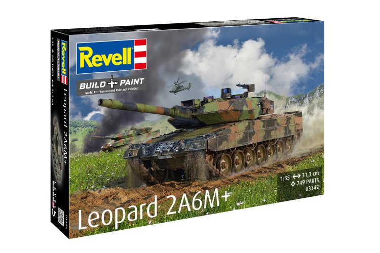 1:35 Revell 03342 Tank Leopard 2 A6M+ - Rev03342 10 - REV03342