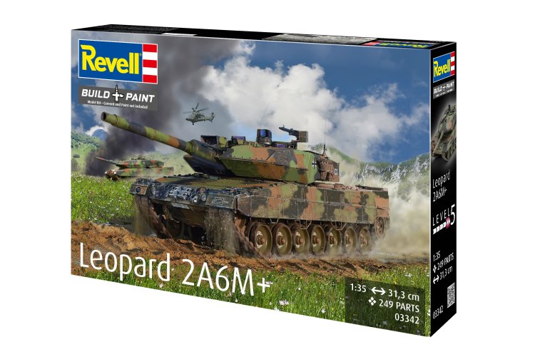 1:35 Revell 03342 Tank Leopard 2 A6M+ - Rev03342 2 - REV03342