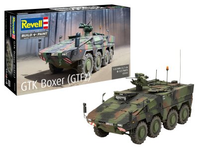 1:35 Revell 03343 GTK Boxer GTFz - Armoured Transport Vehicle - Rev03343 1 1 - REV03343