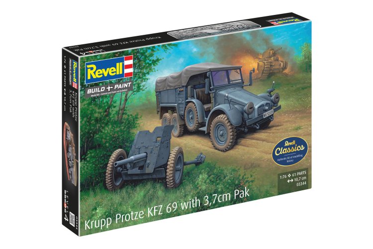 1:76 Revell 03344 Krupp Protze KFZ 69 with 3,7cm Pak - Rev03344 11 - REV03344