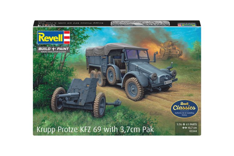 1:76 Revell 03344 Krupp Protze KFZ 69 with 3,7cm Pak - Rev03344 12 - REV03344