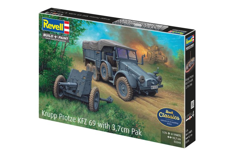 1:76 Revell 03344 Krupp Protze KFZ 69 with 3,7cm Pak - Rev03344 13 - REV03344