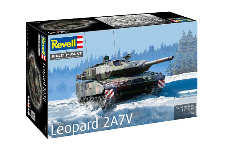 1:72 Revell 03355 Leopard 2A7V - Tank - Rev03355 10 - REV03355
