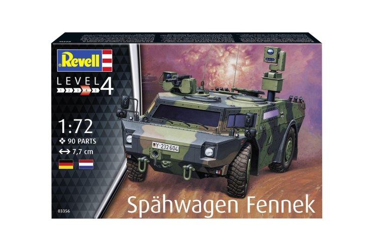 1:72 Revell 03356 Reconnaissance Vehicle Fennek - Rev03356 10 - REV03356