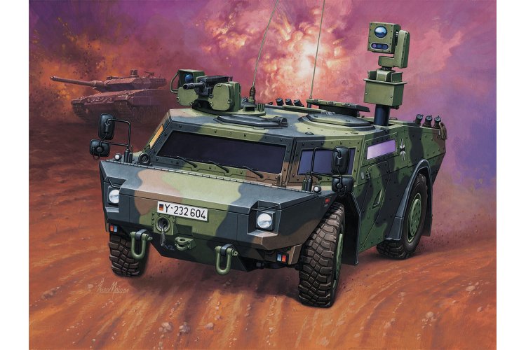 1:72 Revell 03356 Reconnaissance Vehicle Fennek - Rev03356 7 - REV03356