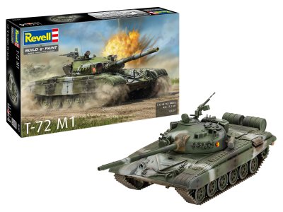 1:72 Revell 03357 T-72 M1 Tank - Rev03357 1x - REV03357