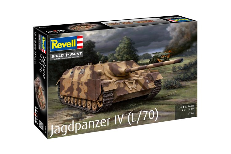 1:76 Revell 03359 Jagdpanzer IV (L/70) Tank - Rev03359 10 - REV03359