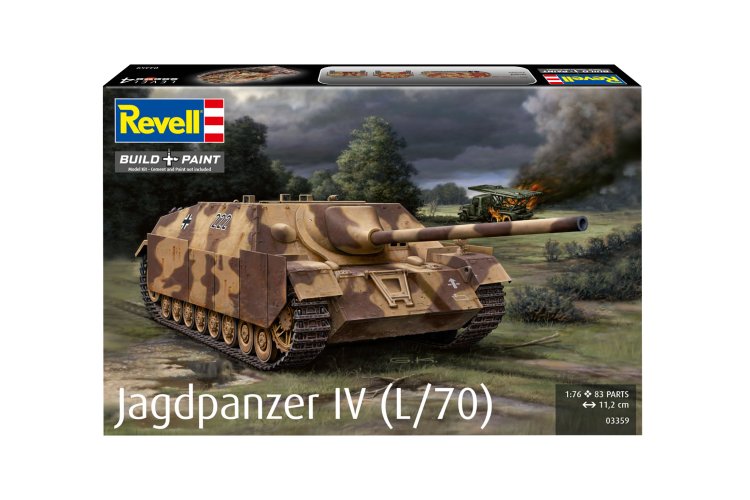 1:76 Revell 03359 Jagdpanzer IV (L/70) Tank - Rev03359 11 - REV03359