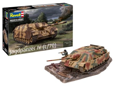 1:76 Revell 03359 Jagdpanzer IV (L/70) Tank - Rev03359 1x - REV03359